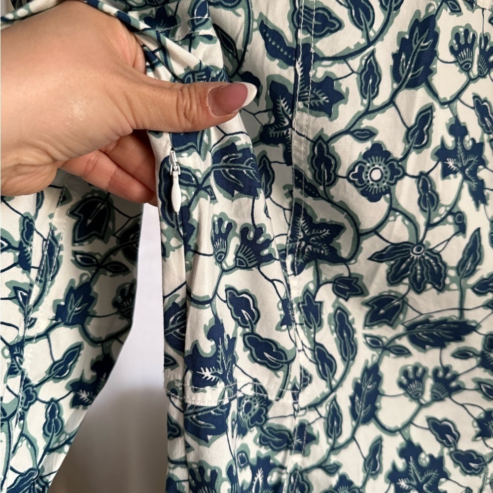 Derek Lam 10 Crosby Kasha Floral Print Shift Dress, Size 2 cotton - Picture 15 of 15